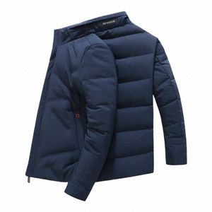 Mäns FI Parkas Overcoat Windbreaker Male Casual Winter Jacket tjock Classic Windproof LG Sleeve 2021 New Busin HOMBRE C0ZB#