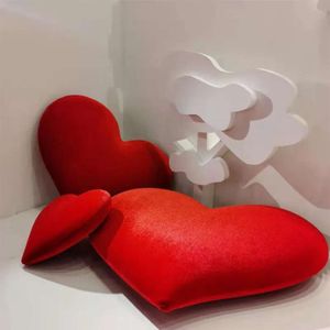 Vermelho festivo amor coração suprimentos espuma para cena de casamento decoração dia dos namorados presente shopping janela layout meichen decorações fotografia adereços s