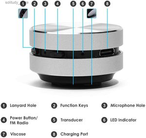 Портативные колонки Dura Mobi Динамик Колибри Звуковая коробка Костная проводимость Bluetooth TWS Беспроводная связь DuraMobi Creative Q240328