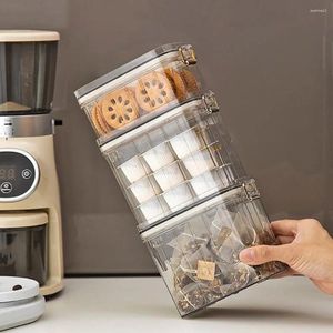 Vorratsflaschen, Reisbehälter, versiegelte Lebensmittelgläser, Fassungsvermögen, Glas-Set für Küche, Getreide, Kühlschrank, Obst