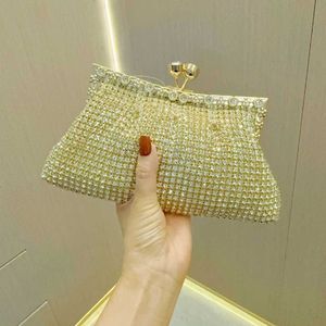 Evening Bag Luxury Rhinestone Dinner Bag Sparkling Celebrity Handbag Bridal Wedding Matching Dress Diamond Banquet