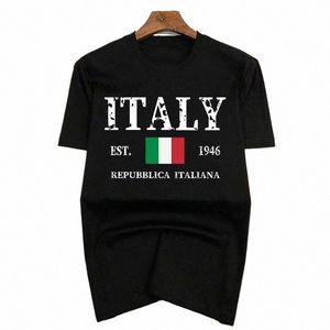 レターイタリアメンズヒップホップTシャツ2023新しい夏の面白いマルチカラープリントコット通気性ティートップスマンfi tshirt s18n＃