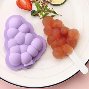 Pişirme Kalıpları Yeniden Kullanılabilir Dondurma Kalıp DIY Silikon Puding Jelly Fun Fun Meyve Roket Ev Yapımı