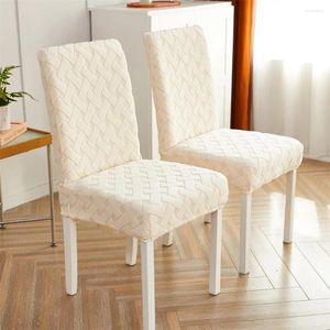 Chair Covers Color Design Removable Household Decoration Multiple Colors Jacquard Velvet Cover For Bedroom Kitchen
