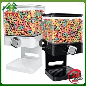 Bottiglie di stoccaggio Dispenser di alimenti multifunzionali per cereali Contenitore per erogare macchine da cucina per uso domestico Forniture di cereali vari