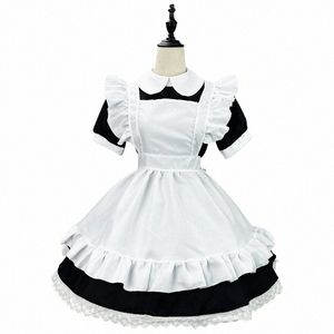 Classic Maid Anime Cosplay Costume Black White Plus Size Arp Maid Girl Kawaii Japońskie stroje