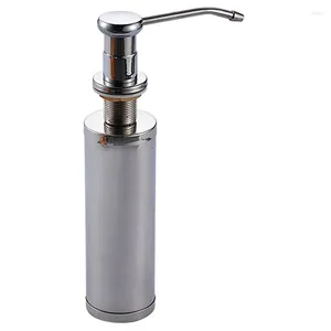 Liquid Soap Dispenser Chrome 250Ml Stailess Steel Kitchen Sink Resist Rust Box