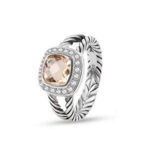 Женское кольцо из искусственного морганита с цирконом, модный дизайн ювелирных изделий