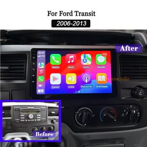 Android 13 Radio per Ford Transit MK7 2006 2007-2014 UNITÀ STEREO UPAGGIO TOUPGLE SCHEN SCREEN CARPLAY WIRELESS Carplay Android Auto GPS Navigation Car Multimedia Player Car DVD