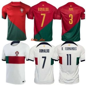 Portugal 2024-23 Thai Quality Soccer Jerseys Dalot Pepe Ruben Dias Raphael Palhinha Ronaldo B.Fernandes R.Leao Vitinha R.Neves Joao Cancelo Diego Costa Matheus