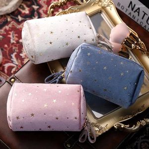 Storage Bags Velvet Household Makeup Supplies Exquisite Sacks Travel Cosmetic Small Item Pocket Money Lipstick Carrying Pouches