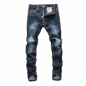 Pleinxplein Original Design Ehemann Blau Stretch Jeans Herren Slim Denim Hose Stretch Jeans Hosen für Männer neues Design Jeans 08 d1y1 #