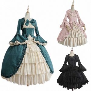 Medieval Princ Dr Halen Victorian Gothic Lolita Dr Cosplay Lolita Costume Lady Maid Warstwa Dr Cosplay Games 5xl Y8xk#