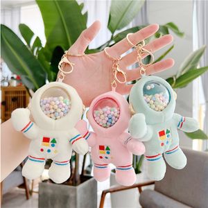 Cartoon Cute Candy Astronaut Doll Pendant Rabbit Plush Toy Spaceman Plush Doll Charm Bag Charm Birthday Gift