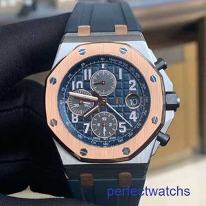 Мужские наручные часы AP Royal Oak Offshore Series 26471SR Room Golden Blue Plate Baoqilai Limited Edition Мужские модные часы для отдыха и бизнеса, спортивные часы