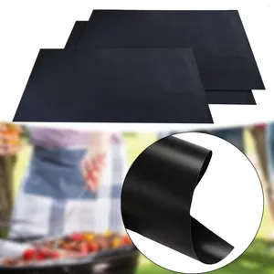 Tools 3 Pieces Heavy Duty Grill Mat Cookie Sheets Pan Liners Reusable Nonstick Oven