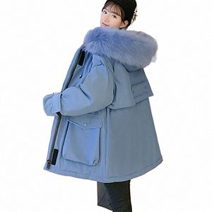 Giacca invernale Cappotto Nuova qualità Cott Tooling Giacche Donna coreana allentata Lg Piumino Cott Giacche Studente Parka Cappotto Tide W9HX #