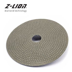 Polijstpads zleap 5 Polegada 125mm 1 peça ferramenta de polimento diamante granito mármore concreto vidro cerâmica telha abrasiva disco moagem