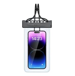 hot swimming surfing phone bags pvc transparent touch screen mobile phone pouch sling waterproof cellphone bag