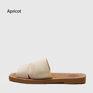 Luxury Sandals Famous Designer Women Slippers Woody Flat Mules Slides Mila Platform Cloud Soft Shoes Embroidered Linen High Heel Sandale Espadrille Wedge Sliders