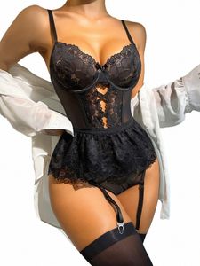 Dessous Sexy Hot Erotische Dessous Sexy BH-Set für Frauen Erotische Kostüme Exotisches Set Unterwäsche BH und Panty Strumpfbänder J7U7 #