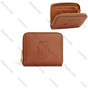 2024 Luxury Designer Cardholder Leather Woman Mens Card Holders Coin Purtes Plånböcker Pass Holder Key Pouch Chain Wristlets Card Case Pocket Pocket Wallet