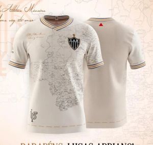 Мужские футбольные майки Atletico Mineiro HOME, специальный выпуск 22 23 Фред Казарес Отеро Моура Элиас Робиньо Вальдивия Адилсон Сантос Фо