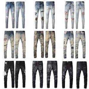 Amirir Jeans Designer Jeans Man Womens Mens Jeans Black Pants Qualit