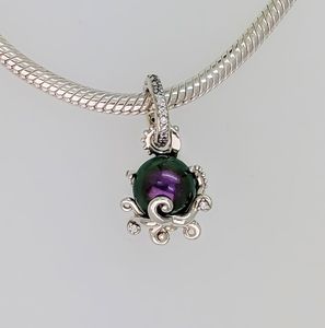 Autentisk pendell Little Mermaid Ursula Pendant Sterling Silver 925 Sterling Silver Lämplig charmpärlor armband smycken Fashion SMEEXKE