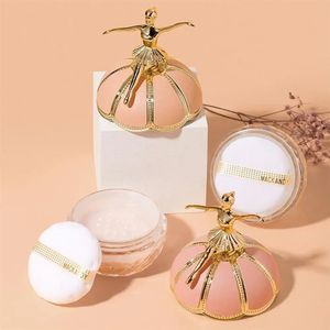 Air Sensitive Ballet Makeup Рассыпчатая пудра Стойкая основа для контроля лица Матовая основа с мерцающим эффектом Масло для покрытия V1D0 240327