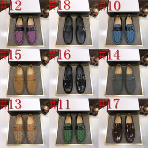 39Model 2024 Men's Genuine Leather Designer Loafers Shoes Handmade Stitching Casual Slip On Loafer Plus Size 46 Luxury Casual Shoes for Men