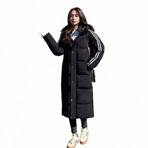 2023 new Down jacket same cott padded jacket Couple mid length cott padded jacket over knee in winter Korean versi w0kJ#
