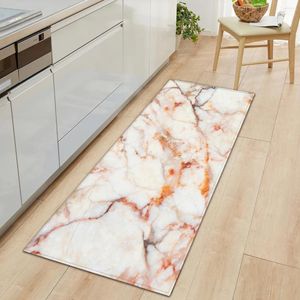 Bath Mats Home Living Room Rug Bathroom Kitchen Stone Theme Door Rugs Marble Carpet Long Floor Mat