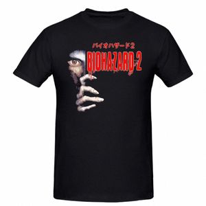 Biohazard Classic T Shirts Summer Cott bosatt Evil Zombie Game T-Shirt Hipster Oferter O Neck Casual Tshirt Gift Idea Tops S3BC#