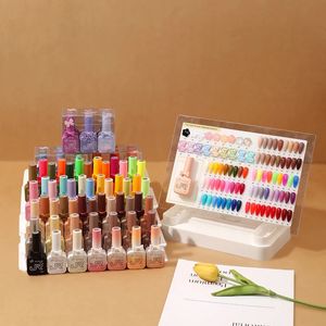 Smalto per unghie a farfalla da 90 colori Gel UV per etichetta privata Vernice semipermanente Curata a lunga durata Soak off Gel Polish 9 colori / set 240321