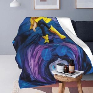 Blankets CORALINE-s A5 Cover I Flannel Warm Throw Sofa Blanket For Couch Bedding Travel Throws Bedspread Quilt