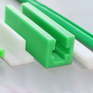 Custom lining plastic polymer polyethylene conveyor transform guide rail wear-resistant strip product specifications complete factory direct sales