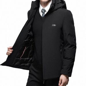 top Quality Warm Winter Designer Brand Luxury Top Quality Hooded Casual Fi Parka Jacket Men Windbreaker Coats Clothes Men 04HC#