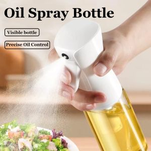 Album Oil Spray Bottle Kitchen Cooking Olive Oil Dispenser Vinegar Soy Sauce Sesam Oil Sprayer for Camping Air Fryer Kitchen Gadgets