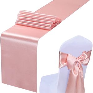 Schärpen 20 teile/satz Satin Stuhl Schärpen 17*275 cm Seide Stuhl Band Schleifen Stuhl Abdeckung Hochzeit Bankett Party Event hotel Stuhl Gürtel Dekoration