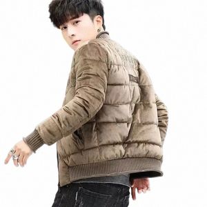 Polsterung Kurze Mann Gepolsterte Mantel Winter Verkauf Parkas Koreanische Beliebte Kleidung Daunenjacken für Männer Elegante Heiße Äußere Luxus Kleidung V8VD #