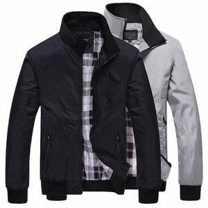 spring Jackets Men 2024 Casual Jacket Male Coats Camo Bomber Mens Jacket Brand Busin Outwear Turn-down Collar Zipper Pocket p4UK#