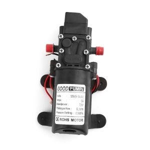 Controllo 12V 72W Pompa per acqua micro diaframma ad alta pressione Interruttore automatico per tipo intelligente