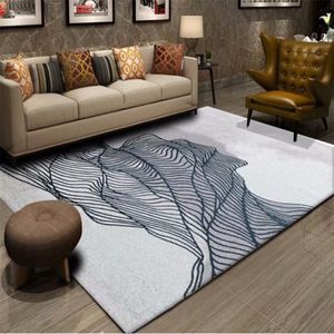 Hem dekorativa mode nettade mattor sängplats golvmatta soffa area mattor nordisk stil mjuk flanell stor vardagsrum mattan matta305q