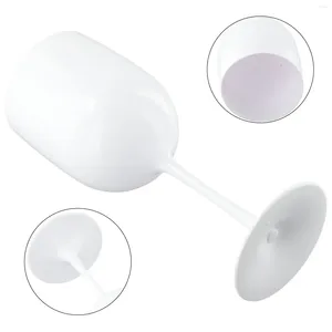 Mugs Champagne Cups Goblet 1 PCS 3 Färg Plastprodukt Kapacitet: 401-500 ml Rödvit för partiets bankettkvalitet är D