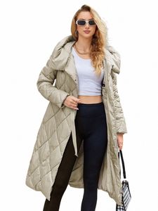 Cinemore 2023 Winter Down Jacket Women Coat Tjock vadderad parkas kvalitet ytterkläder kvinnliga kläder lg lady quilted jacka p3bt#