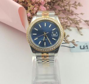 TOP SAT kadın Erkekler Saatler Otomatik Mekanik Çerçeve Paslanmaz Çelik Pırlanta Lady Watch Su Geçirmez Aydınlık Bilek Kafaları Montre 9719416