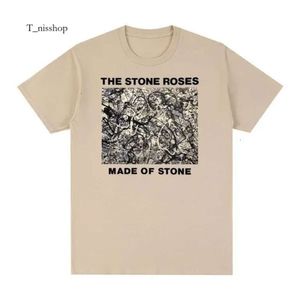 T-shirt da uomo The Stone Roses T-shirt vintage Copertina dell'album Wanna Be Adored T-shirt da uomo in cotone Tee Tshirt Top da donna 214
