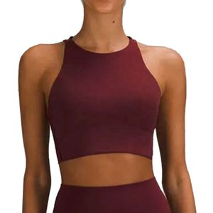 Lu Align Comfort Tanks Damen High Neck Gepolsterter, leichter Yoga-BH New Sexy Gym Sports Outdoor Running Yoga Bra Lemon Sports 2024