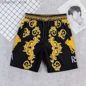 Shorts masculinos 2023 Mens Womens Designers Shorts Verão Moda Streetwears Roupas Secagem Rápida SwimWear Impressão Board Calças de Praia S-5XL Q240329